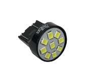 Лампа светодиодная W21/5W 12V 0,532W "NORD YADA" (T20-7443 (9SMD) белый 4lm) 901982 NORD YADA