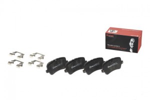 Колодки тормозные LAND ROVER Range Rover (12-) задние (4шт.) BREMBO P44021 BREMBO