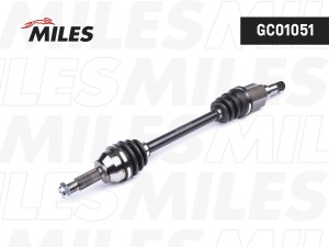 Привод в сборе левый FORD FIESTA/FUSION 1.4TD 01-07 (ABS) (GKN 304537) GC01051 GC01051 MILES
