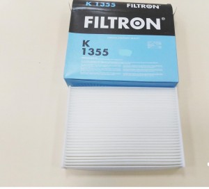 Фильтр салонный K1355 K1355 FILTRON