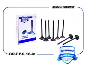 Клапана впуск BR.EP.6.18-in 22211-2G000 ix35 LM 2.0 10- Santa FE DM 2.4 12-,Spor BR.EP.6.18-IN BRAVE