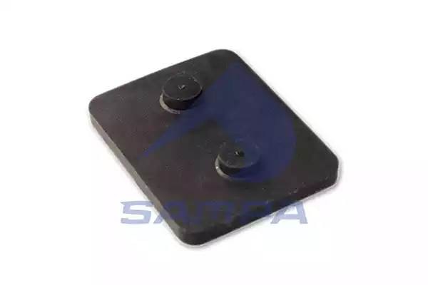 Прокладка MERCEDES 809,814,1117 рессоры межлистовая (65х80х13мм) SAMPA 011.075 SAMPA