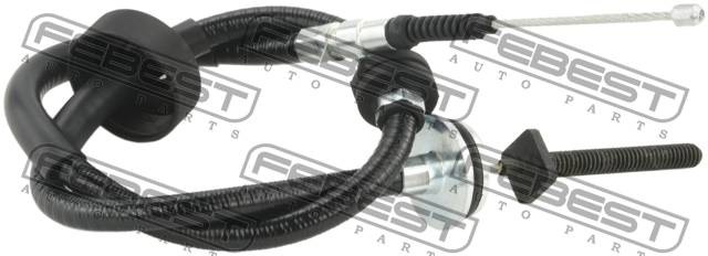 Трос ручного тормоза левый 19100-E70LH 19100-E70LH FEBEST