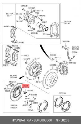 BD48003500 РЕГУЛЯТОР BD48003500 HYUNDAI