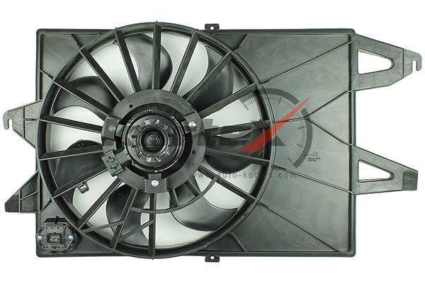 Вентилятор радиатора Ford Mondeo III 00- 1.8i2.0i LFK 1070 KFD125 KFD125 KORTEX