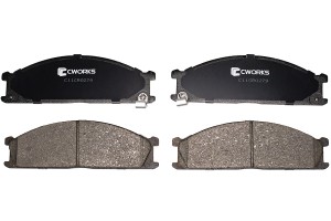 Тормозные колодки передние, Low Metallic C11CR0279 C11CR0279 CWORKS
