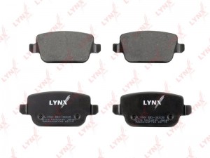 Колодки тормозные задние подходит для FORD Mondeo IV 07/Kuga 08/Galaxy 06/S-Max  BD-3005 LYNXAUTO