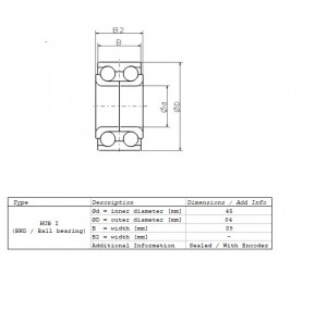 Подшипник, передний ZA45BWD16CA103 NSK