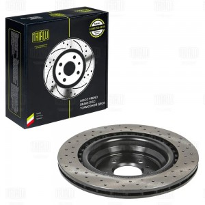 Диск торм. Mercedes GLE (W166) (15-)/M (W166) (11-) зад. d=330 (перф.) (DF 19041 DF 190415 TRIALLI