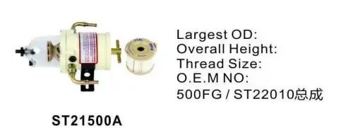 Фильтр топливный ST21500A ST21500A STAL