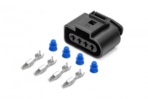 Разъем 1J0973724 (4pin) 4 контакта катушки зажигания для Audi, Dodge, Seat, Skod AX6564S CARGEN