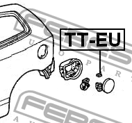 Отбойник лючка бензобака TT-EU TT-EU FEBEST
