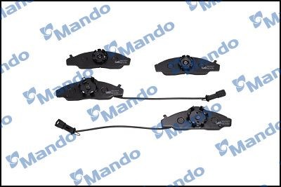 Колодки дисковые передние MPD17 MPD17 MANDO