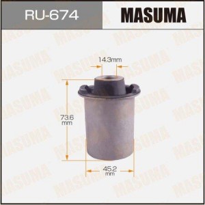 сайлентблок рычага зад.подв. верх.зад.!\ Nissan Pathfinder 05> RU-674 MASUMA