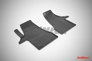 Коврик салона VW T5 (03-15) резина черный передний (2 предм.) SEINTEX 83114 SEINTEX