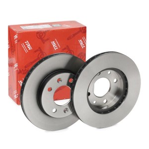 Диск тормозной RENAULT Simbol (98-09) передний (1шт.) TRW DF1016 TRW