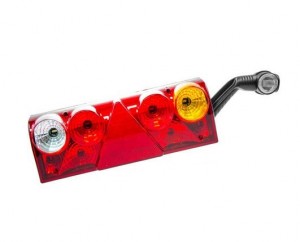 фонарь задний! EUROPOINT II, б/л правый, желтый, с рожком ФГ-30-02LED, ASS-2\ UN U024-40R TEH AVTO SVET