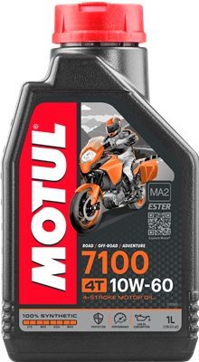 Масло моторное MOTUL 7100 4T 10W60 синт.1л 104100 MOTUL