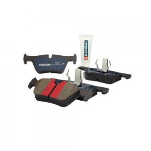 Торм. колодки дисковые задн. PLUS BMW 1 F20 F21 11- 3 F30 11- 4 F32-F36 13- X3 F M2625307P MARSHALL