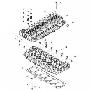 Седло клапана впускного 3310 ISF 3.8, КАМАЗ ISBe (Haffen) 0367 HAFFEN