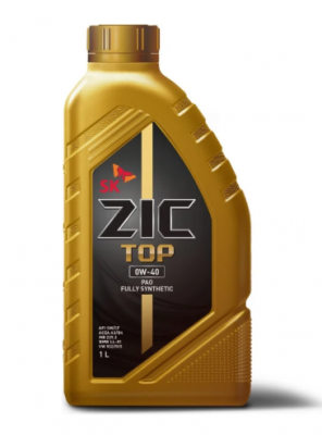 Масло моторное ZIC TOP SN/CF/A3/B3/A3/B4 0W40 синт.1л 132611 ZIC