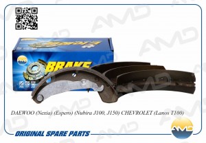 Колодки тормозные барабанные DAEWOO Nexia, Espero, Nubira J100, J150, CHEVROLET  AMD.BF229 AMD