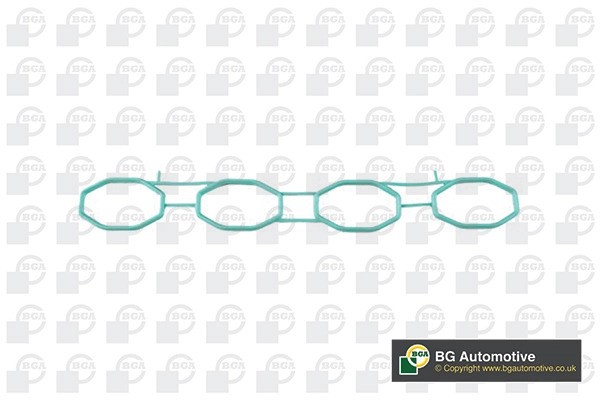 прокладка коллектора впускного!\ Nissan Micra/Tiida/Note/Qashqai 1.6 16V 02> MG4777 BG AUTOMOTIVE