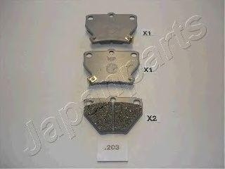 TOYOTA YARIS/CELICA/COROLLA PP-203AF JAPAN PARTS GROUP