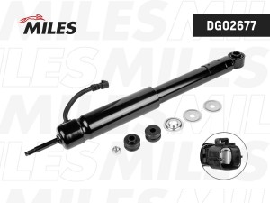 Амортизатор TOYOTA LAND CRUISER PRADO 150 09- зад.газ. (с электрорег.)  DG02677 DG02677 MILES