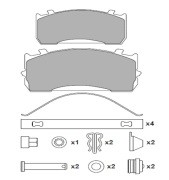 колодки тормозные! WVA29115/29148/29183 с р/к,перед/зад диск. тормоз KnorrSB/SN- 31010010 WUHLERMANN