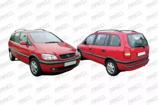 стекло зеркала лев. с подогр. асферич.!\ Opel Zafira 99-05 OP7157504 PRASCO GROUP