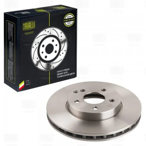 Диск торм. Mercedes E (W211) (02-) перед. d=295 (DF 150107)  2шт DF 150107 TRIALLI