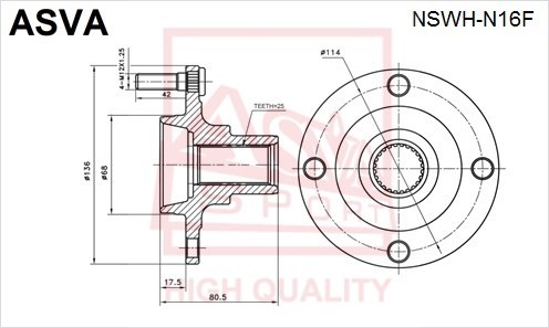 СТУПИЦА [12] NSWH-N16F ASVA