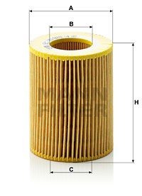 BMW 3-E36/46 / 5-E39 HU9254X MANN FILTER