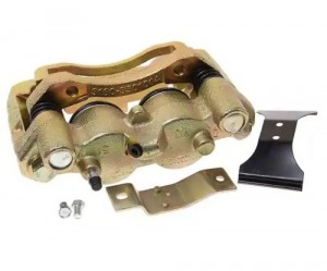 Суппорт УАЗ-3160,Хантер,Патриот левый в сборе универсальный (АБС и без) без коло 350-40-005 MEGA POWER