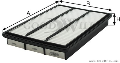 Фильтр воздушный AG594 AG 594 GOODWILL
