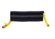 Шланг витой желтый болт М16х1.5/гайка M18x1,5 L-4000 (20 вит.)зъемом М22х1,5 (же 4527110610 WABCO