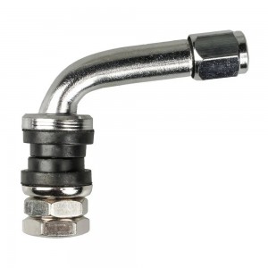 Вентиль для б/к шин  VS-8-90 разбор.  D-11,5mm L-65,5mm  14 Bar угловой  4шт ATRVVS8V90 AIRLINE