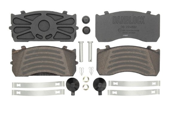 колодки диск.! с р/к\MB DB2914882 DANBLOCK