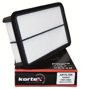 Фильтр воздушный TOYOTA RAV 4 I 94-00/CARINA E 92-97 KA0043 KA0043 KORTEX