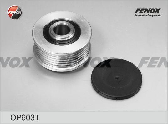 Шкив генератора Opel Astra 03- 1.7D, Combo 04- 1.7D, Zafira 08- 1.7D OP6031 OP6031 FENOX