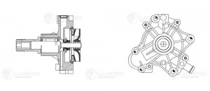 помпа!\ Fiat Ducato, Iveco Daily 3.0D 06> LWP 1681 LUZAR