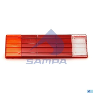 Стекло заднего фонаря 091429 SAMPA