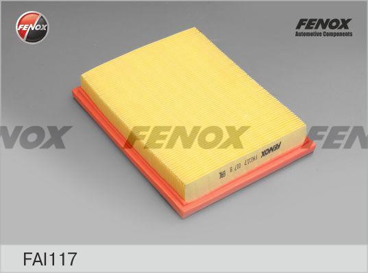 Фильтр воздушный Ford Fiesta 01-08 1.25-1.6, Fusion 02- 1.25-1.6, Mazda 2 03- 1. FAI117 FENOX