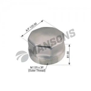 Крышка BPW ступицы (М135х3,SW120) MANSONS 300219 MANSONS