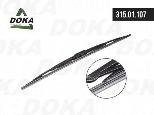 Щетка стеклоочистителя IVECO MAN MERCEDES VOLVO 650мм каркасная DOKA 31501107 DOKA