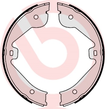 Колодки тормозные S85536 S 85 536 BREMBO