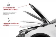 Амортизаторы капота 2 шт. Jac JS4 2022-, Москвич 3 2022-, Москвич 3е 2022- UJAJS UJAJS4011 AVTOUPOR