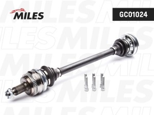Привод в сборе левый BMW E90/E81/E87 1.8D-2.5 04- (GKN 304477) GC01024 GC01024 MILES