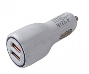 зарядное устройство автомобильное!usb порта quick charge 2,4а\ A07158S AVS